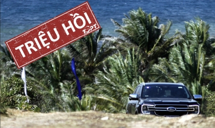 Triệu hồi Ford Ranger và Ford Everest tại Việt Nam do lỗi camera lùi